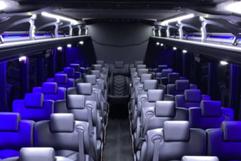 Homestead Charter Bus Interior