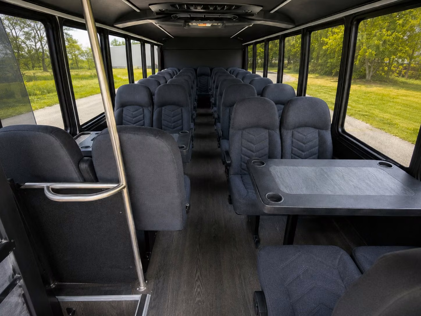18 passenger minibus inside