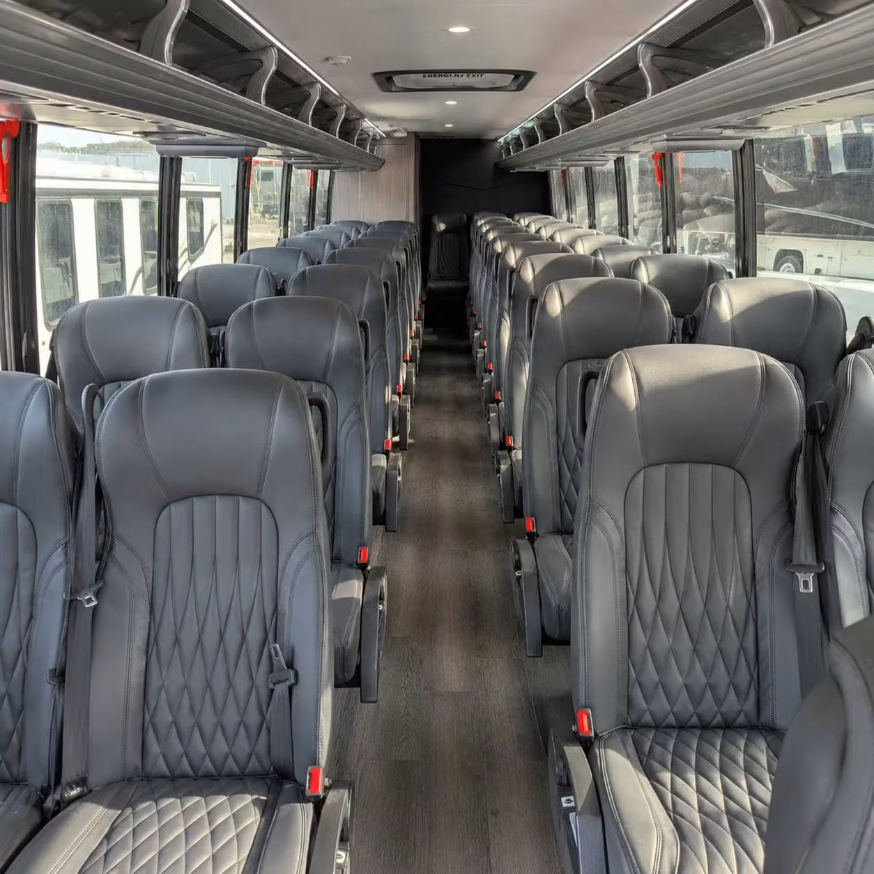 30 passenger minibus interior