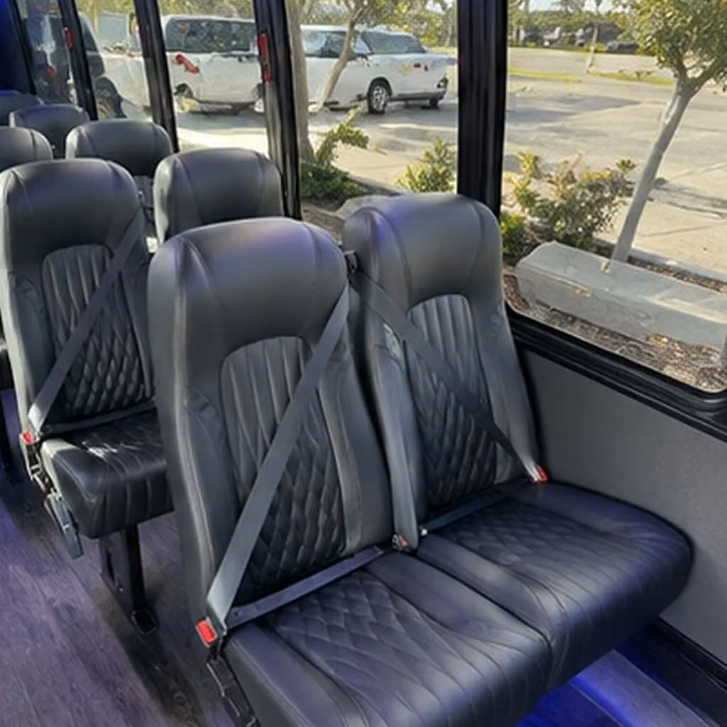 minibus rentals for smaller concert groups in south miami dade