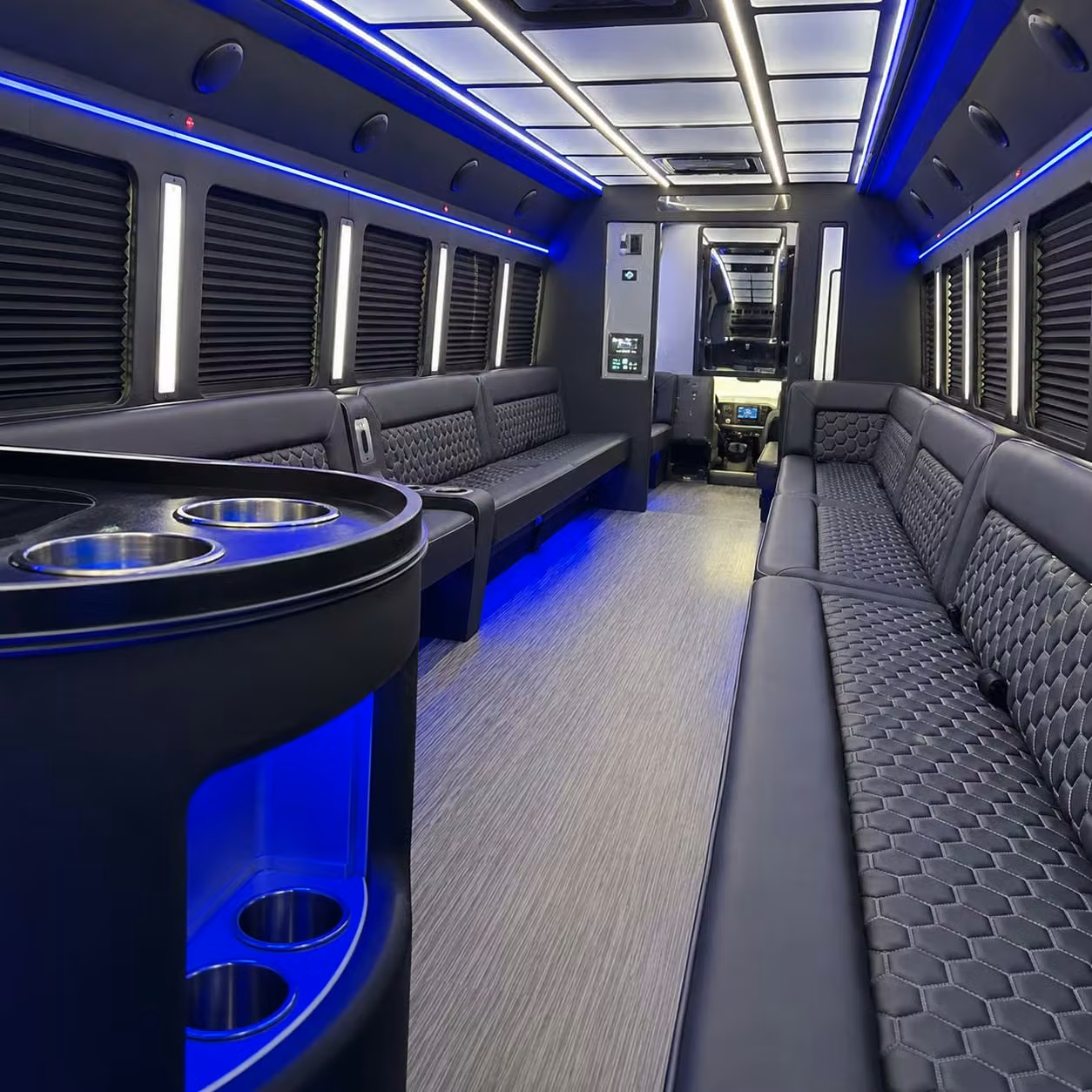 party bus interior