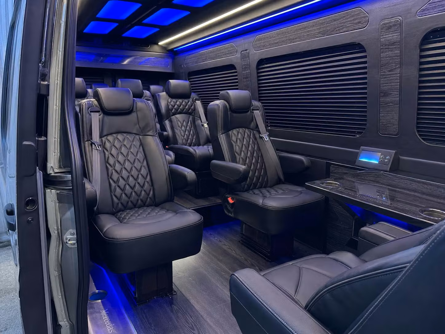sprinter van transportation for groups and events across homestead