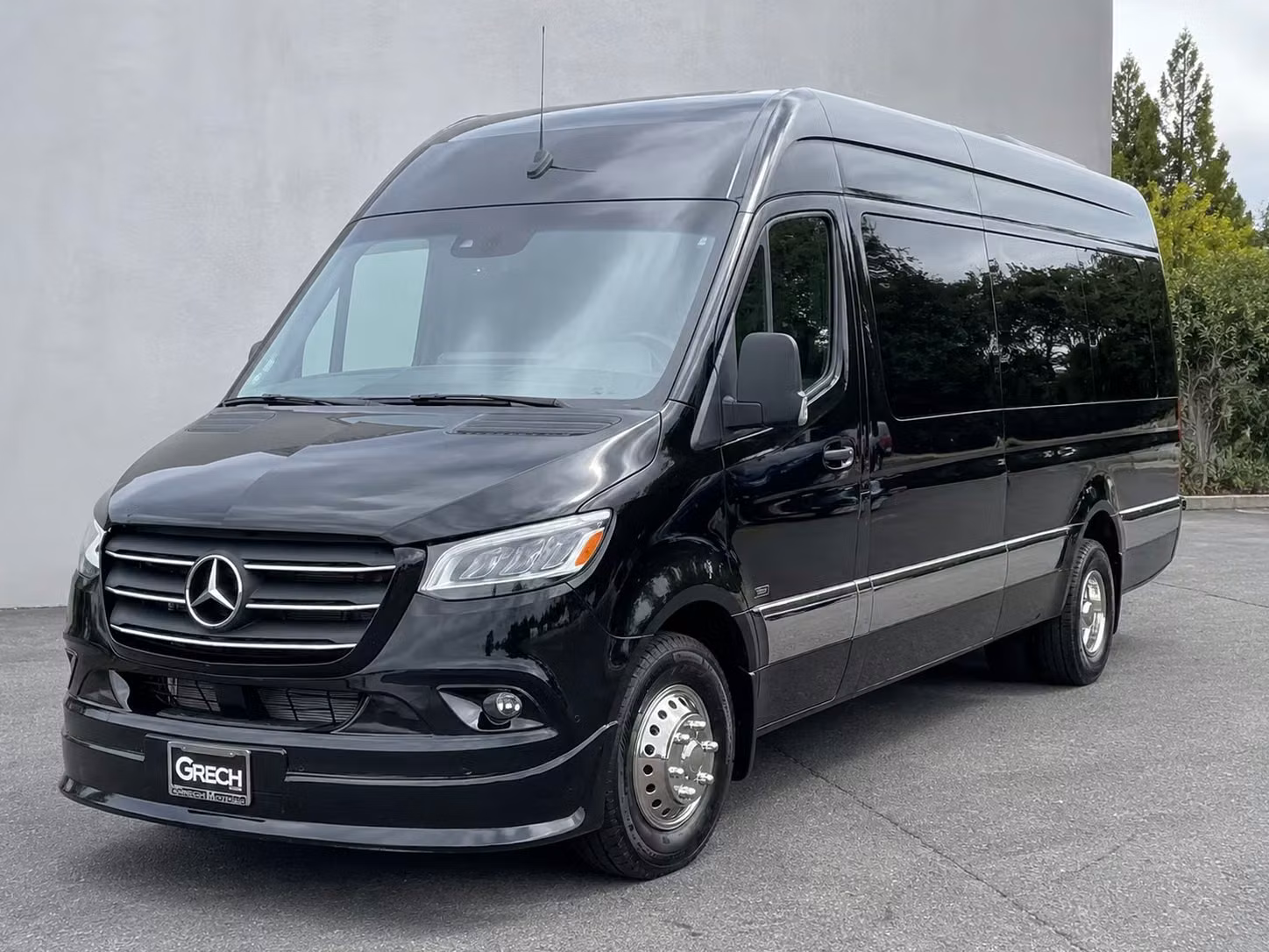 sprinter van with driver
